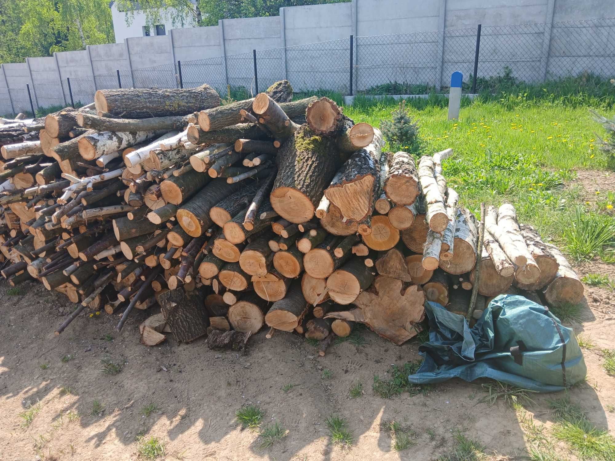 drewno opałowe, brzoza, trzesnia, jesion, klon