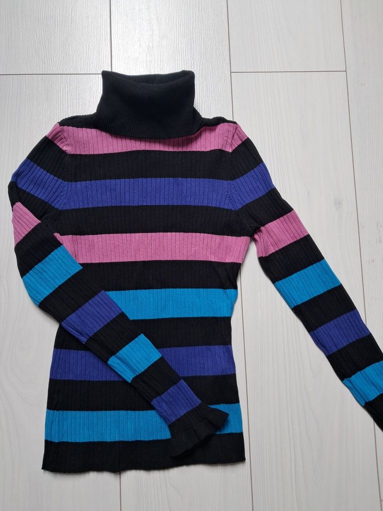 Orsay golf w paski pasy kolorowe 36 S