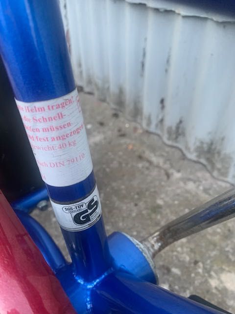 Doczepka rowerowa rower doczepiany hol przyczepka 20'  brak mocowania