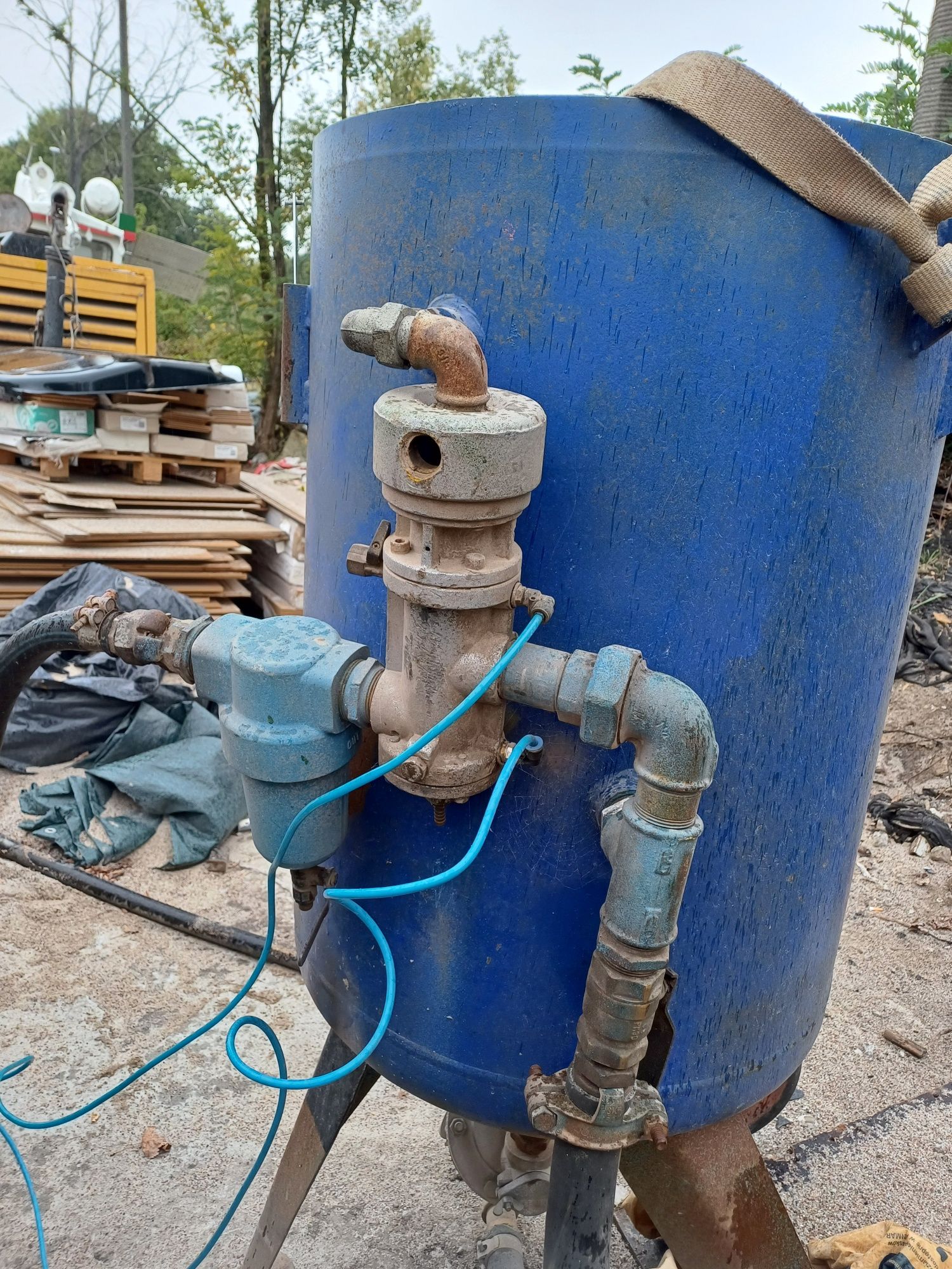 Kompresor atlas copco do piaskowania piaskarka