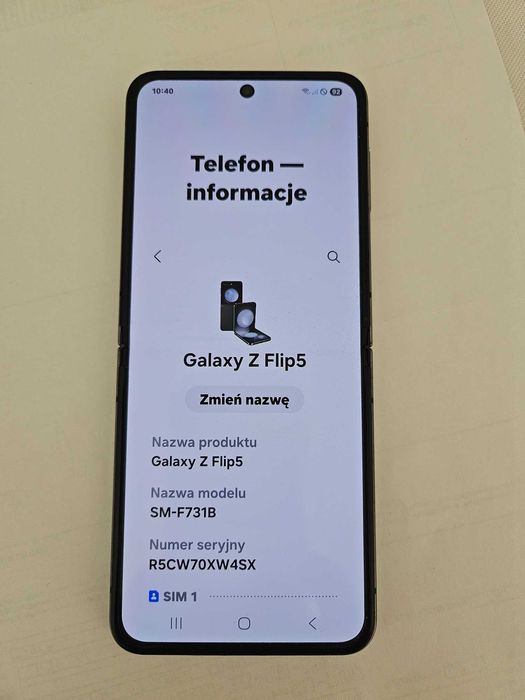 Samsung Galaxy Z Flip5  512 GB   używany, gwarancja, ubezpieczony