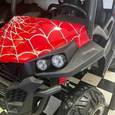 Buggy Czerwony Lakier Spider dwuosobowe do 70kg 4x4
