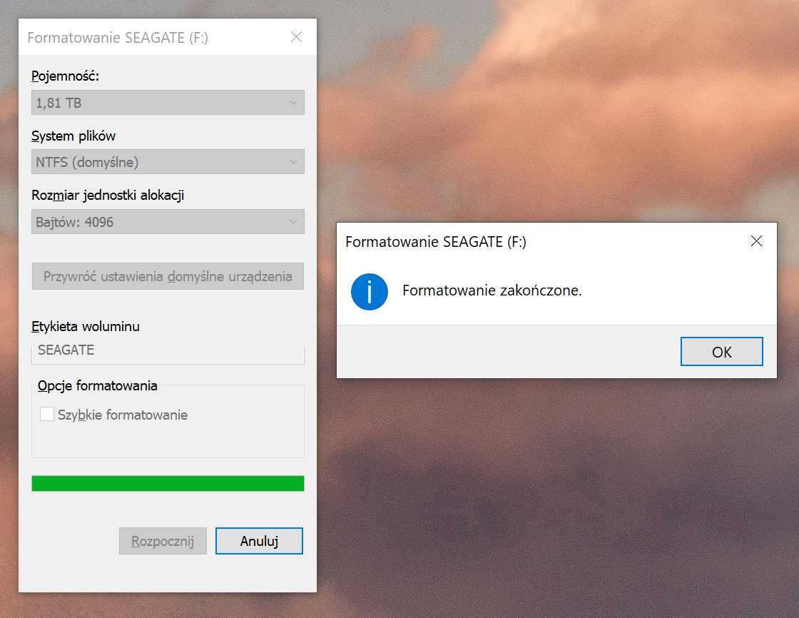 Dysk Seagate HDD 2TB