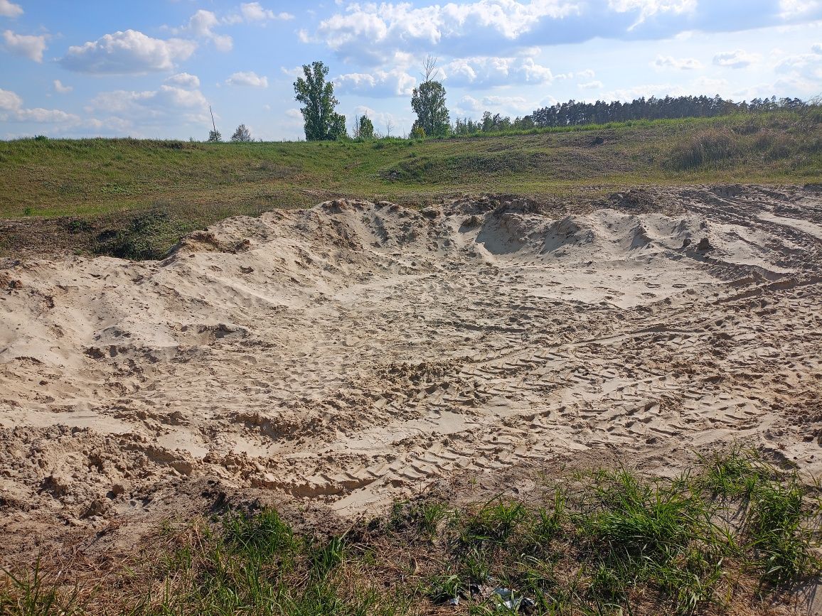 Biały drobny piasek