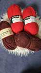Włóczka włóczki Schachenmayr 400g czerwone, bordowe/brąz