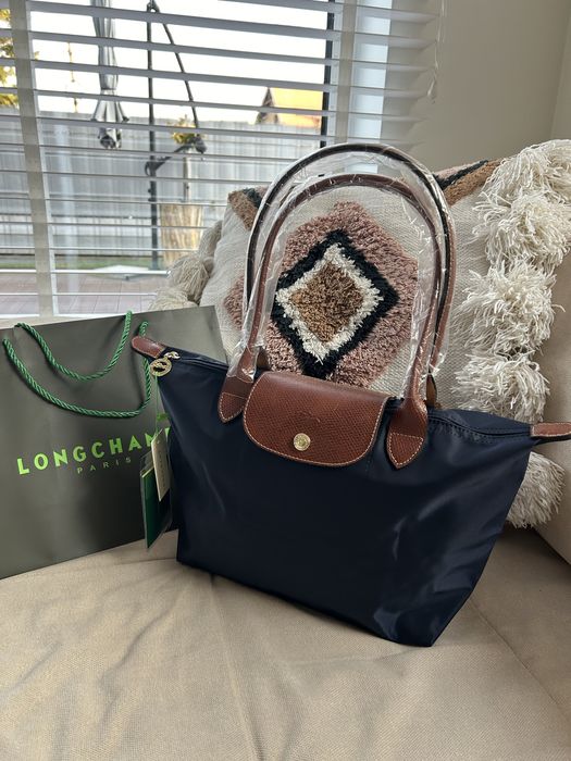 Torebka Longchamp granatowa M