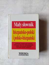 Mały słownik hiszpańsko-polski, polsko-hiszpański, Wiedza Powszechna