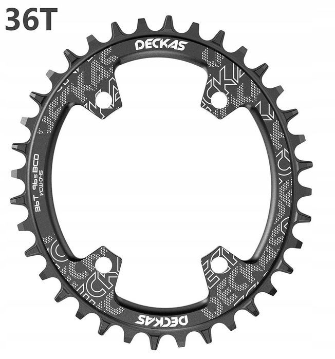 Zębatka Narrow Wide Owalna Narrow Wide DECKAS 36T 96 BCD OVAL