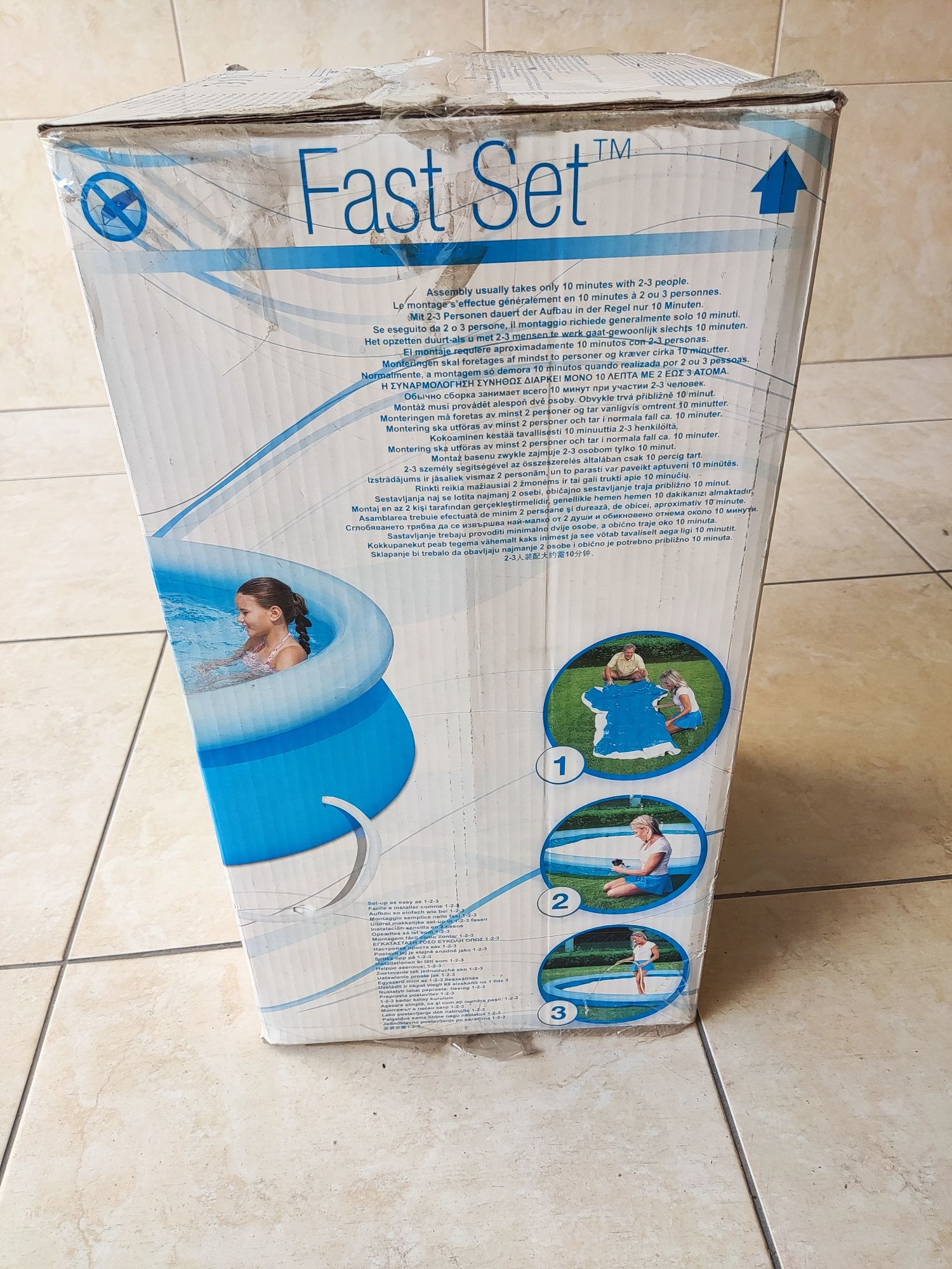 Piscina Bestway sem filtro