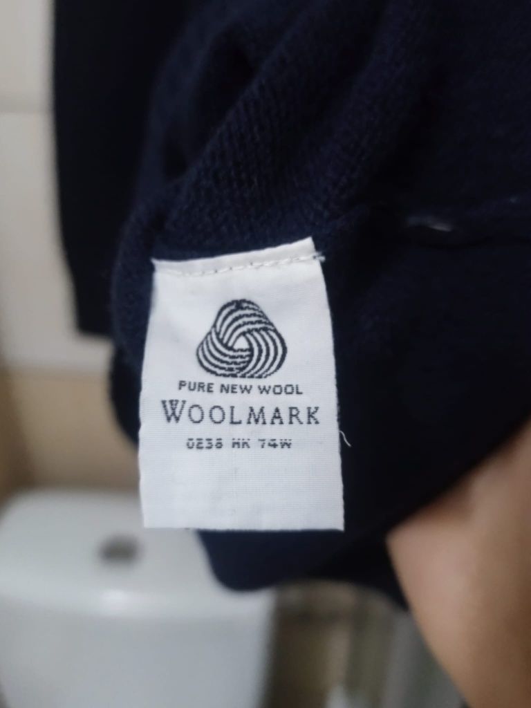 Sweter klasyczny męski sweterek old money Nils Sundström L bluza hoodi