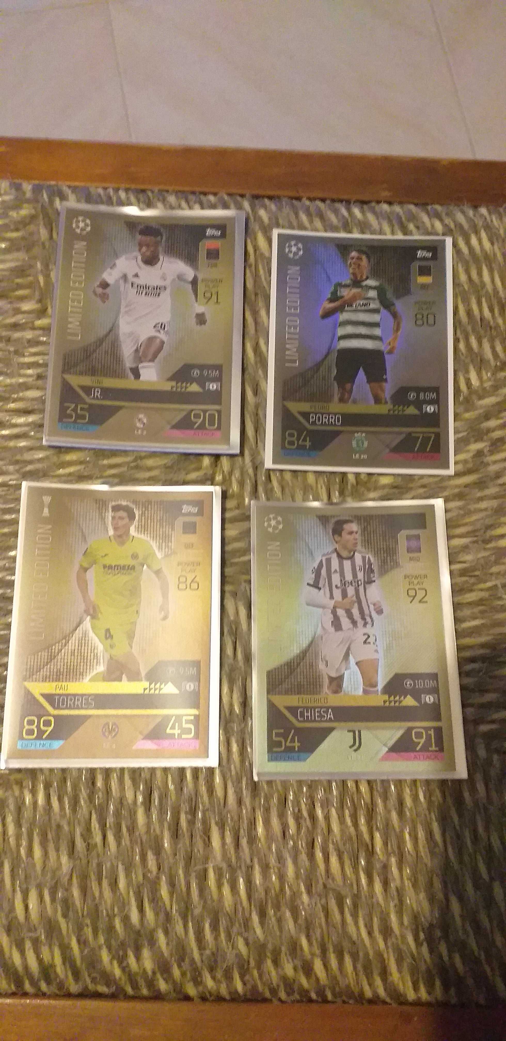 Cartas TOPPS Match Attax 22/23 (Liga Campeões, Europa e Conferencia)