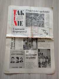 Tak i nie, tygodnik, nr 26/1985, 28 czerwca 1985