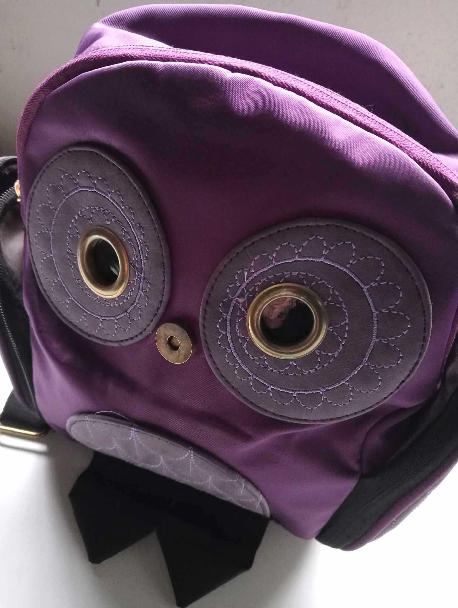 MCH_002 | Mochila para Criança em formato Coruja | 1 fecho estragado