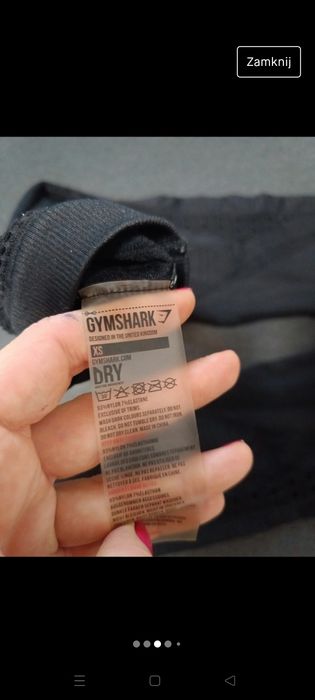 Leginsy sportowe Gymshark