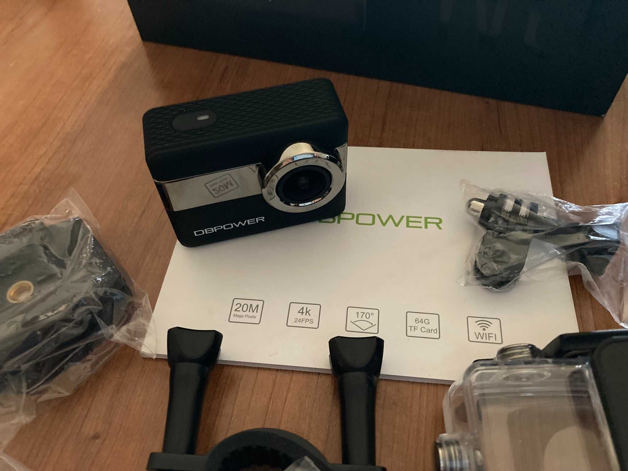 Camara Digital Desportiva DBPower N6 4K