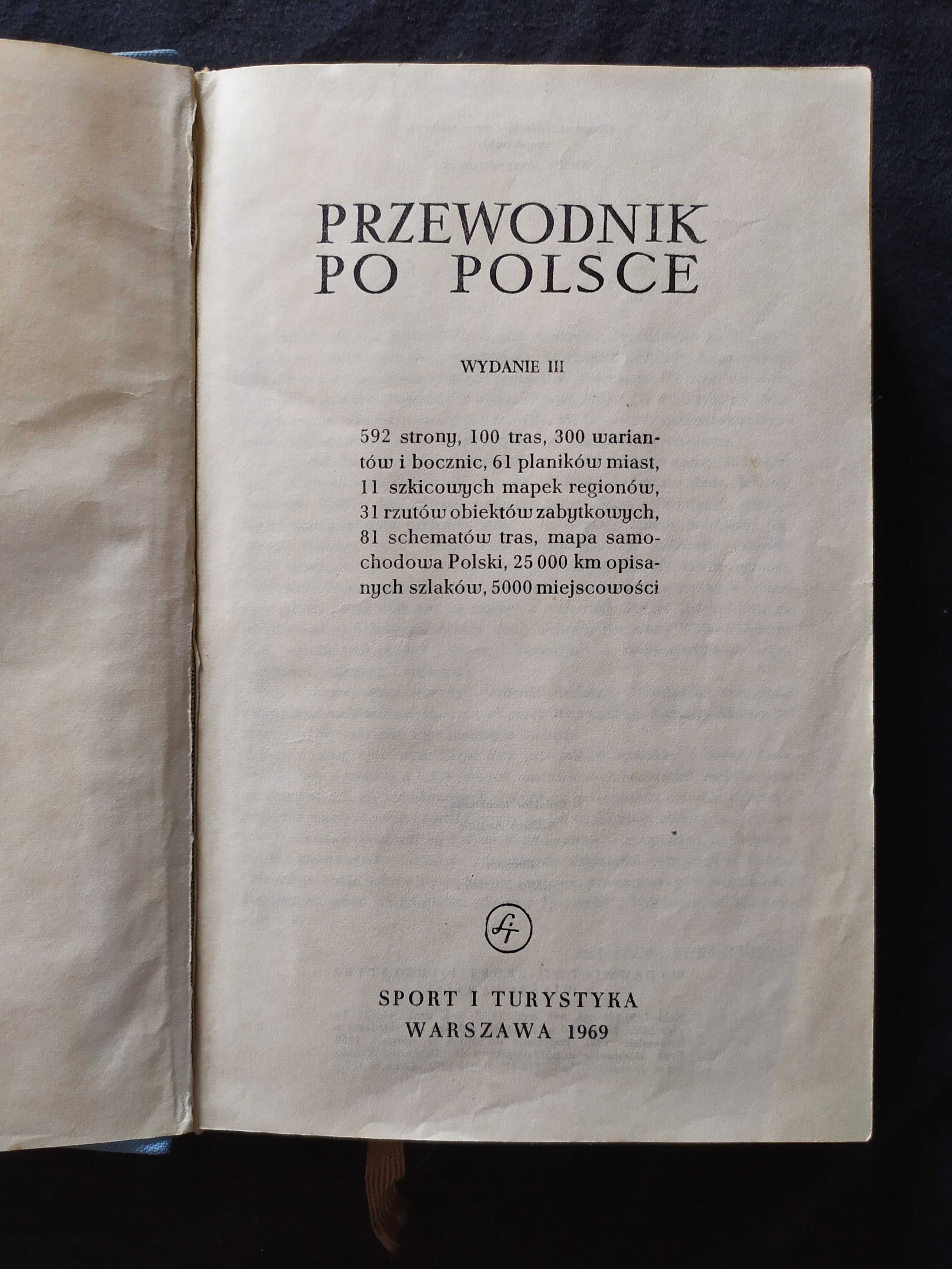 Przewodnik po Polsce, Warszawa 1969, gratka dla pasjonatów PRL-u.