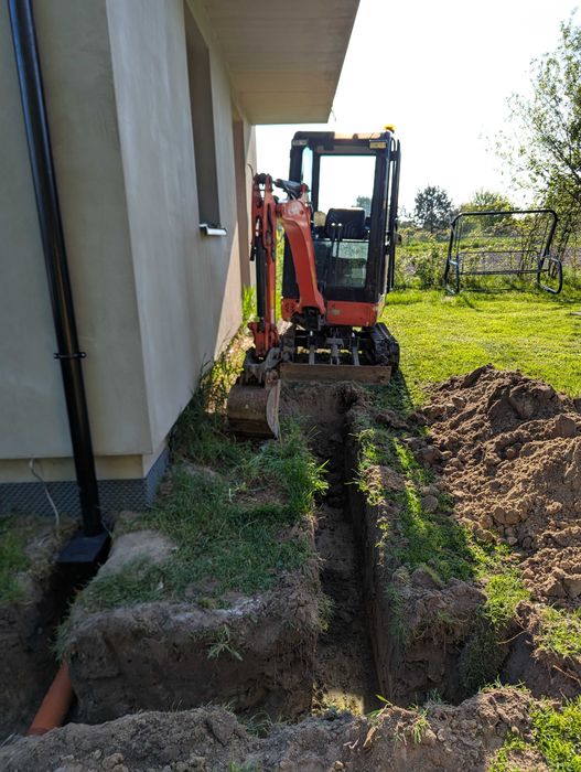 Minikoparka wynajem.