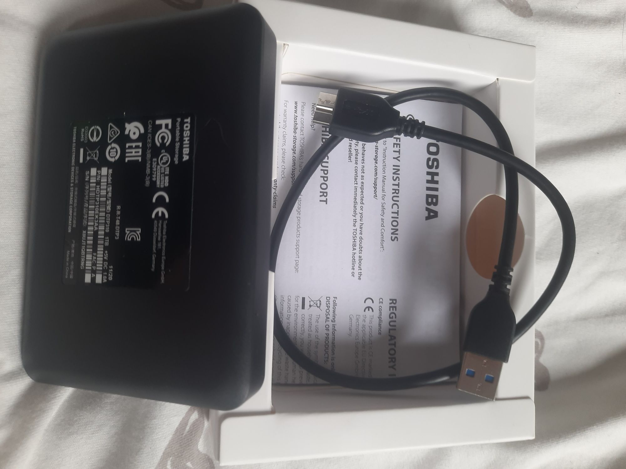 Toshiba Canvio Ready 1TB Czarny