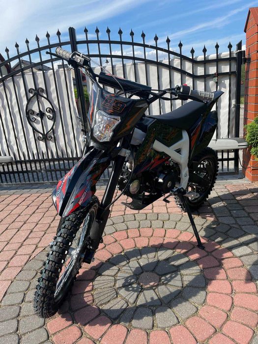 Cross 125 cm3 4 Biegi STARTER ELEKTRYCZNY + Kopka KXD 2025 KOŁA 17/14