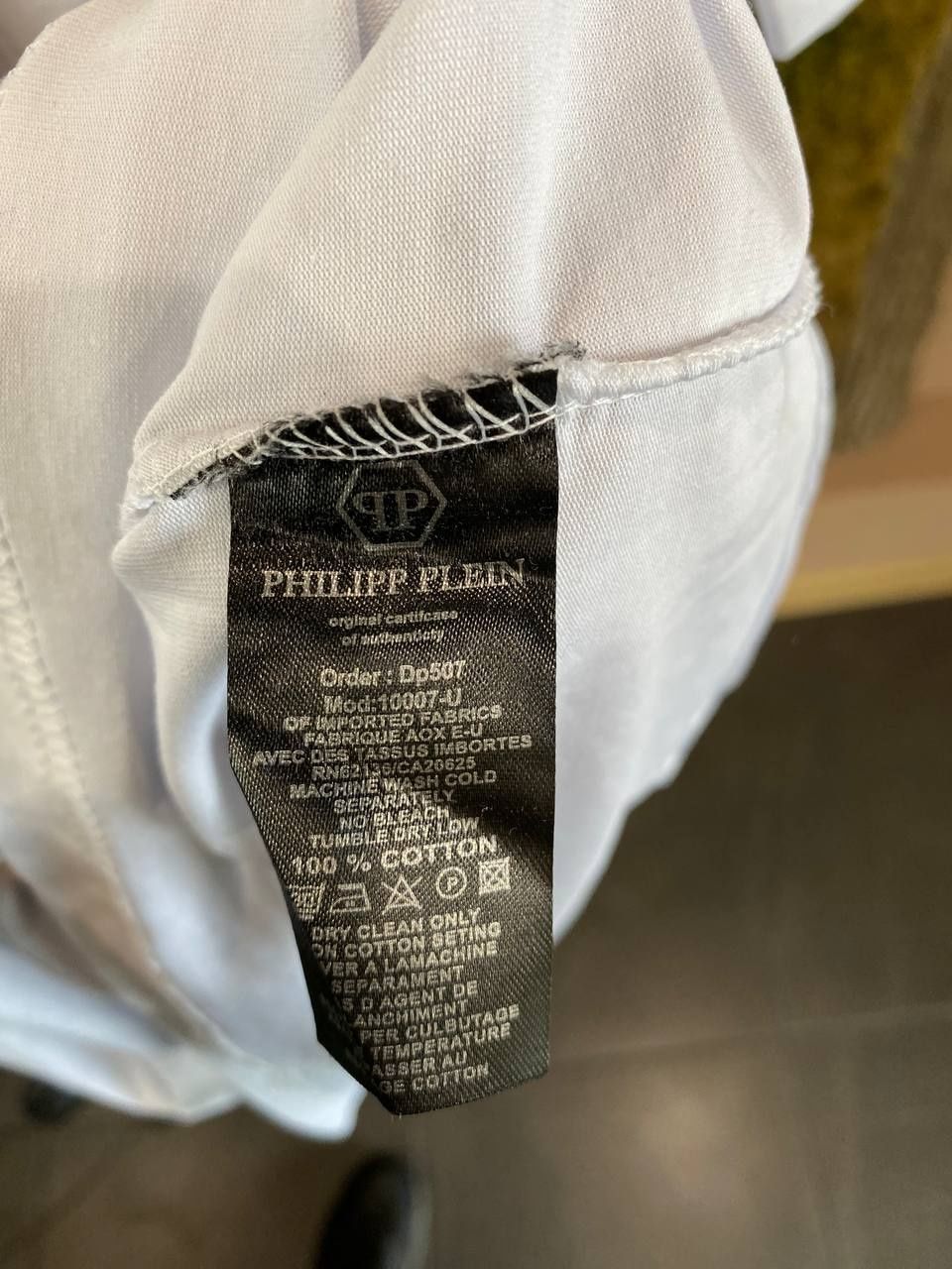 Philipp Plein koszulka biała
