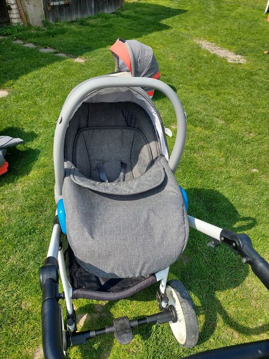 Wózek Bebetto Vulcano 3w1 plus akcesoria