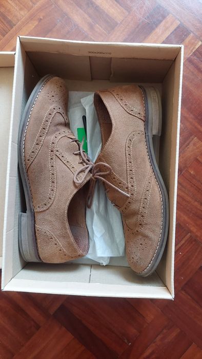 Sapatos Oxford Camel