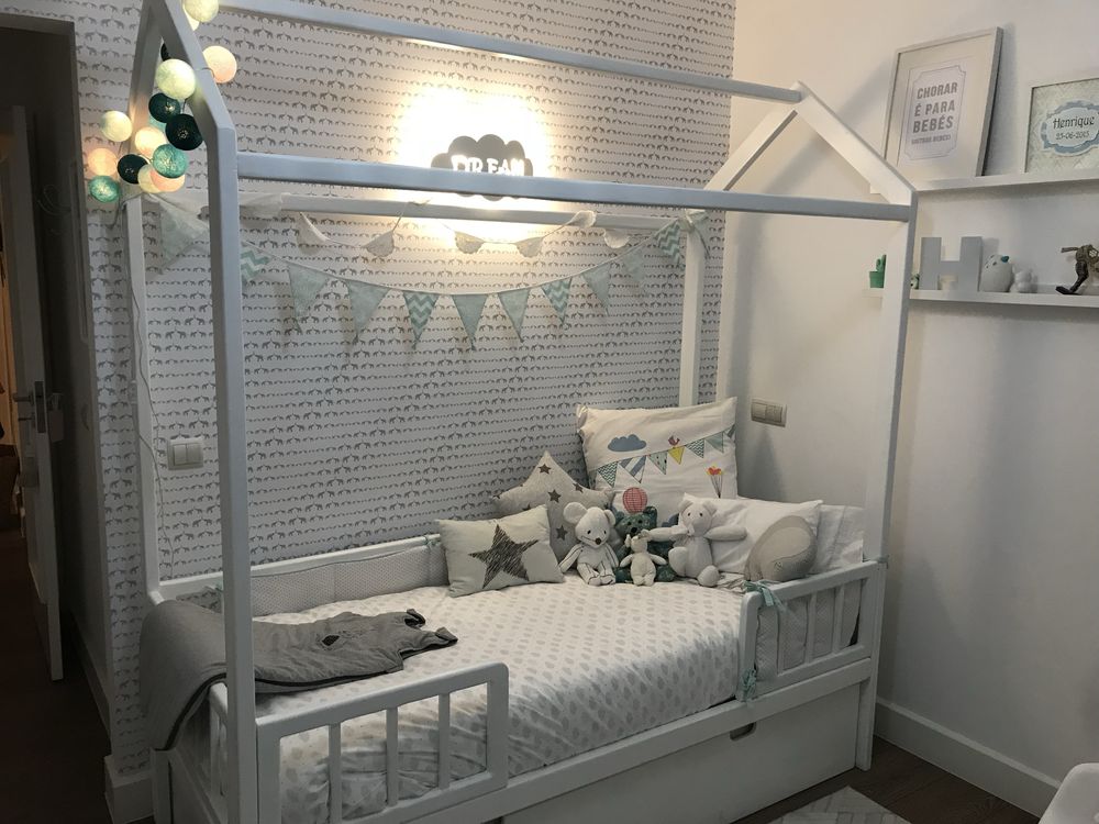 Cama criança 190 x 90 com colchão