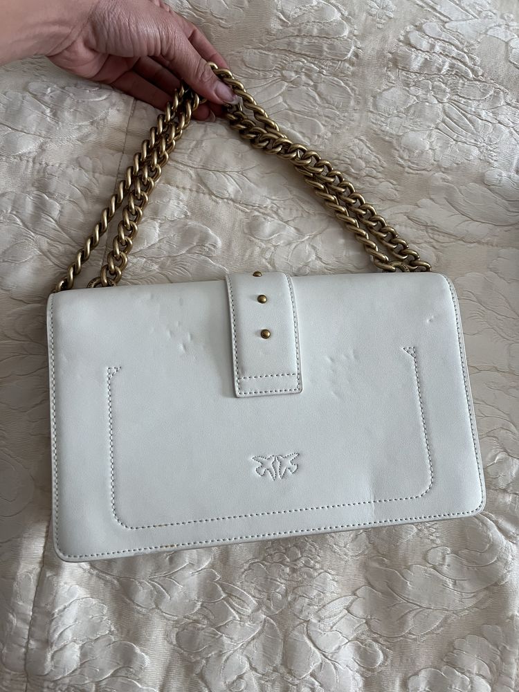 Vendo mala branca pinko original