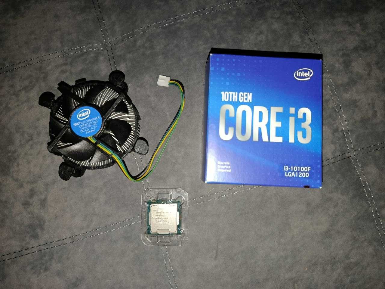 Процесор Intel Core I3 10100f BOX
