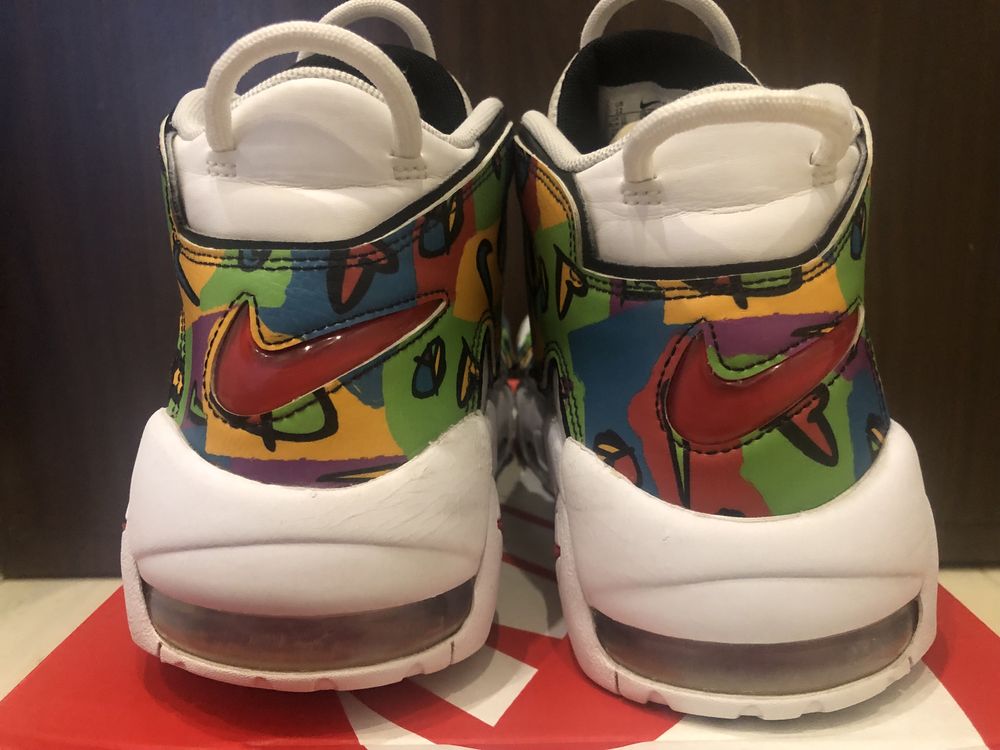 Nike Air More Uptempo Peace, Love Swoosh Basketball r. 46 US 12