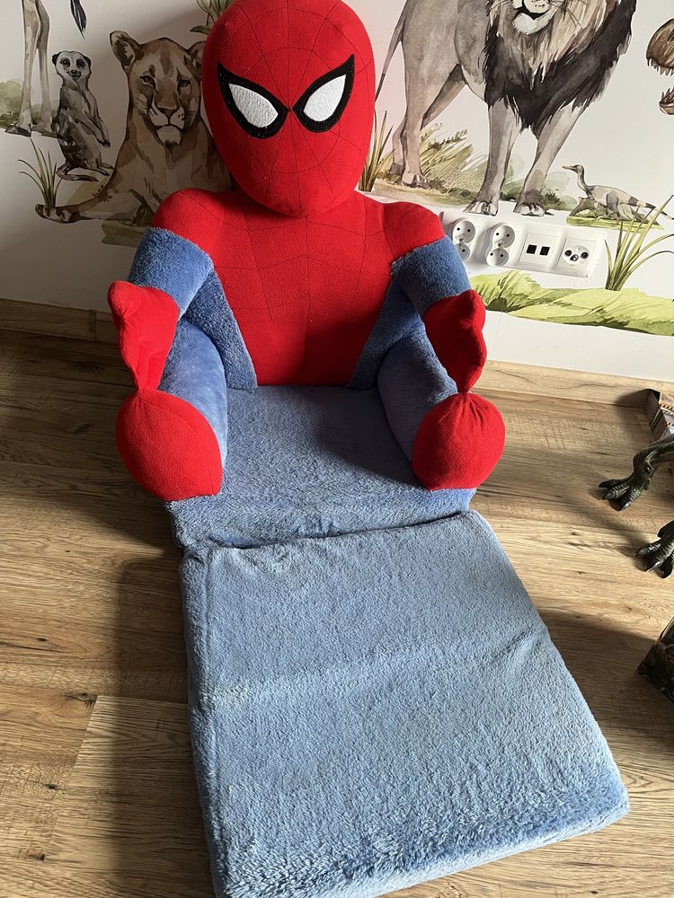 Fotel spiderman siedzisko rozkładany
