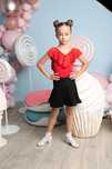 Червоний боді Fashion dance