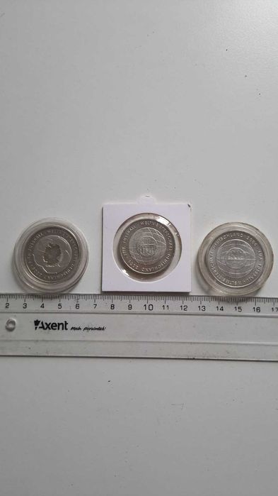 Серебряные монеты Чемпионата мира в Германии 2006 года