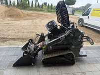 Nowość 2025 MiniŁadowarka SKID STEER SKIDER W-460 Model 2025 frez 4x4