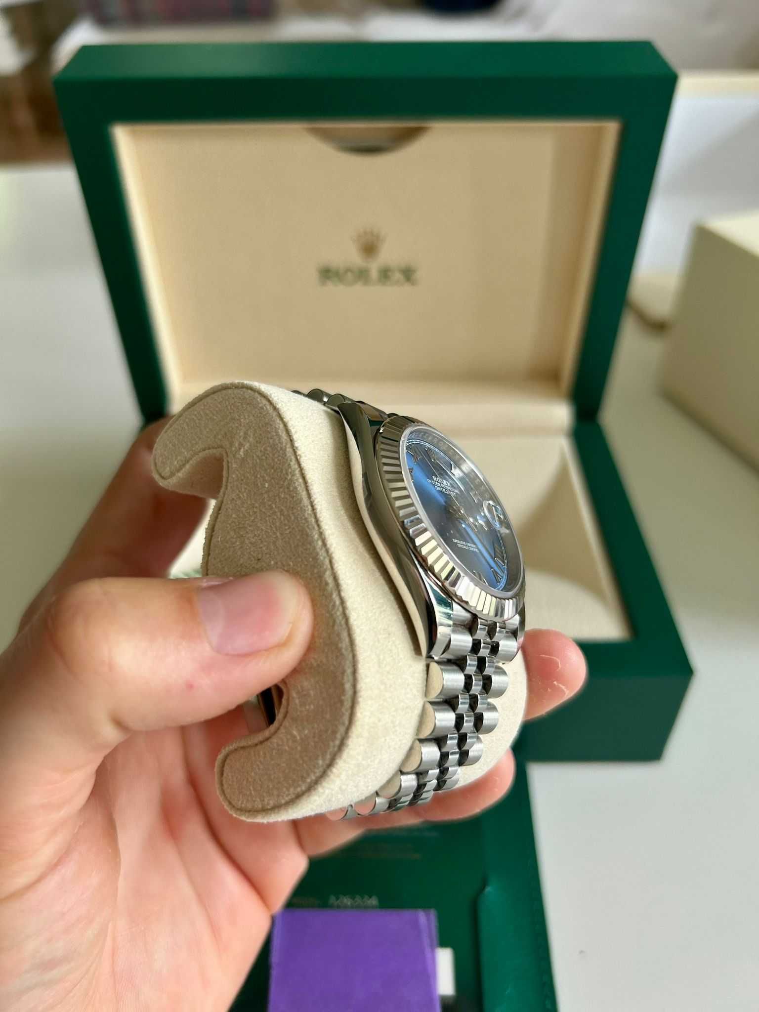 Rolex Datejust 41 Azzurro Blue