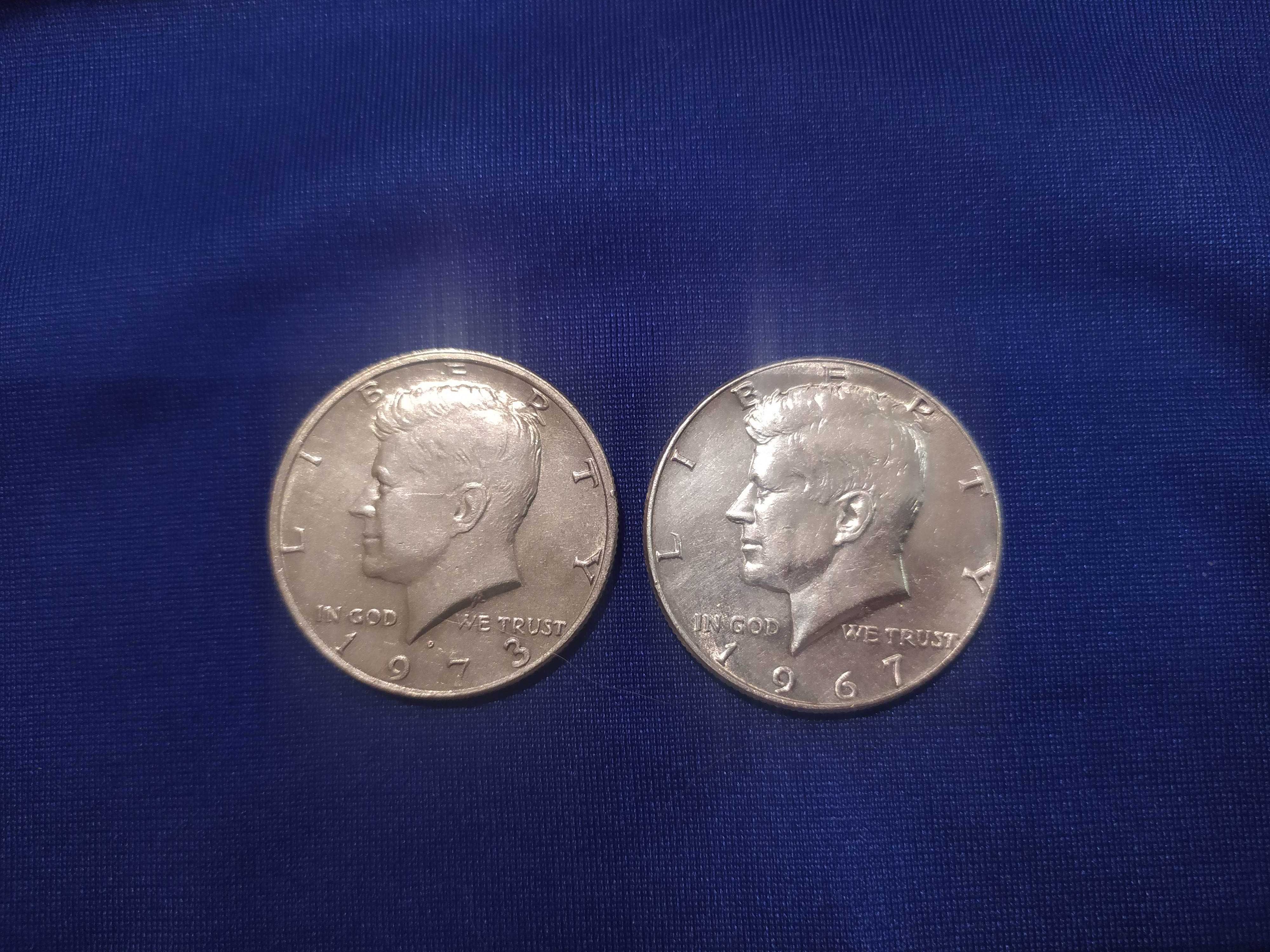 Moeda Half dollar Kennedy