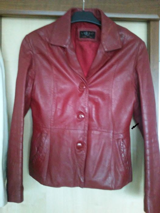 kurtka, ramoneska, skóra naturalna- S/ M