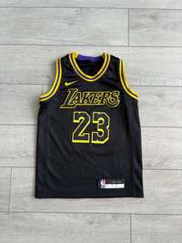 Детская Баскетбольная Майка Los Angeles Lakers Lebron James Nike NBA S