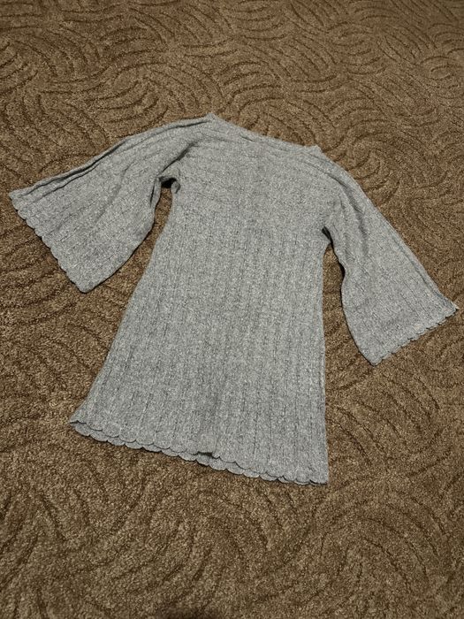 Женское платье, вязаное, легкое