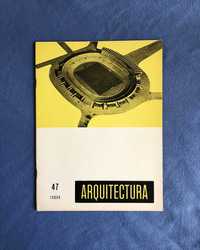 revista ARQUITECTURA n.º 47 - 1953 - Estádio do BENFICA