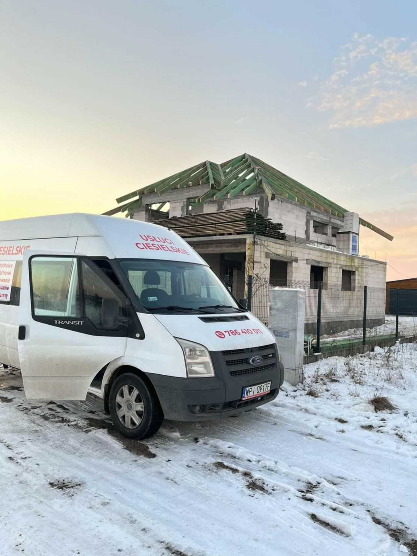 Usługi ciesielskie/Dachy/Więźby każdą konstrukcja