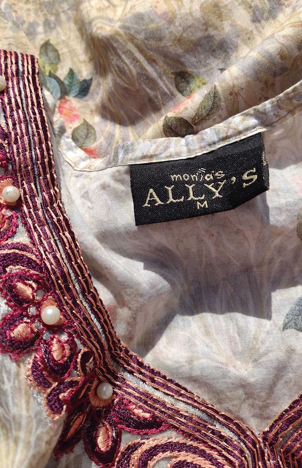 Красивое платье туника восточный стиль вышивка разрезы Monas Ally's