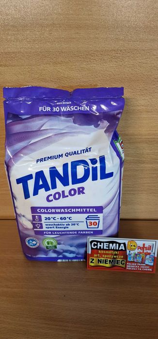 Niemiecki Proszek Tandil Kolor 2,025 Kg 30 Prań