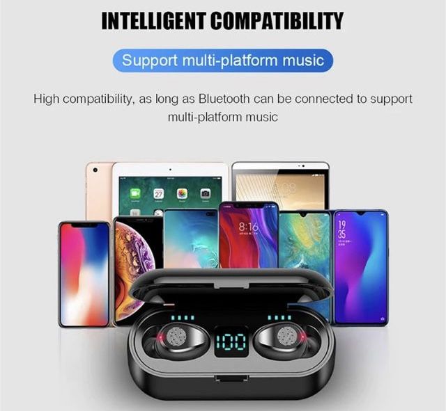 Fones bluetooth novos