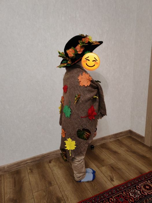 Карнавальний костюм Лісовичок, листочок, осінь