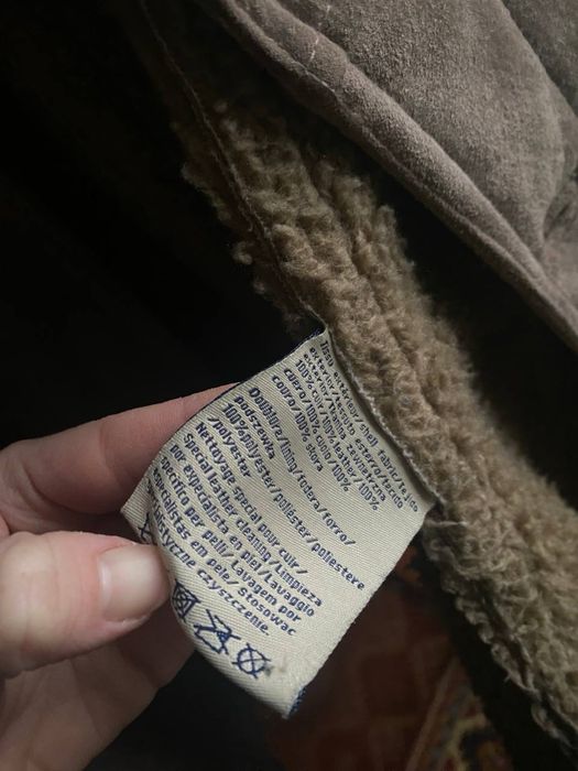 Натуральна чоловіча дублянка розмір М чудовий стан(носилась разів 5)