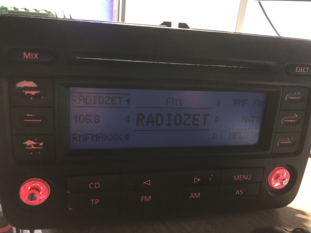 Oryginalne radio do Golf V