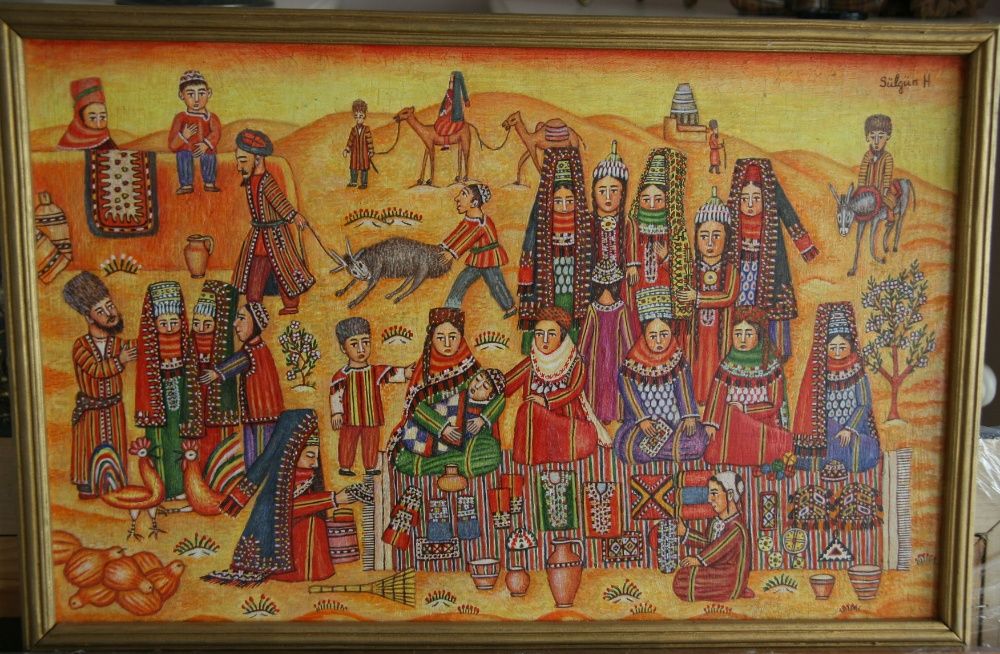 Картина Сулгун Хожагулаеваа (Ашхабад) Праздник, 2005