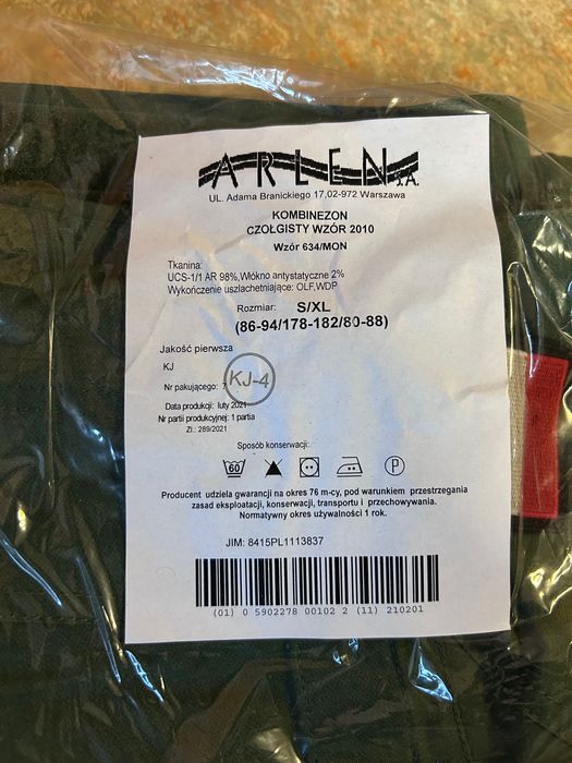 Sprzedam odzież czołgistów – kombinezony, kurtki, buty zimowe, kalosze