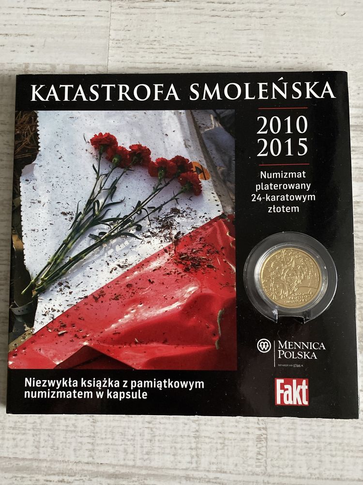 2 numizmaty platerowane 24-karatowym złotem + gratis